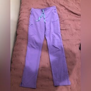 Figs Zola skinny scrub pants size small tall